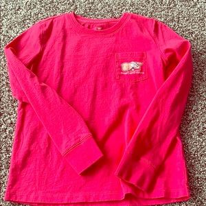 Girls Vineyard Vines long sleeve tee. Small.